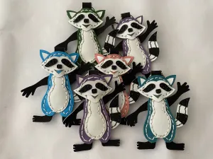 No. 500 Keychain Raccoon
