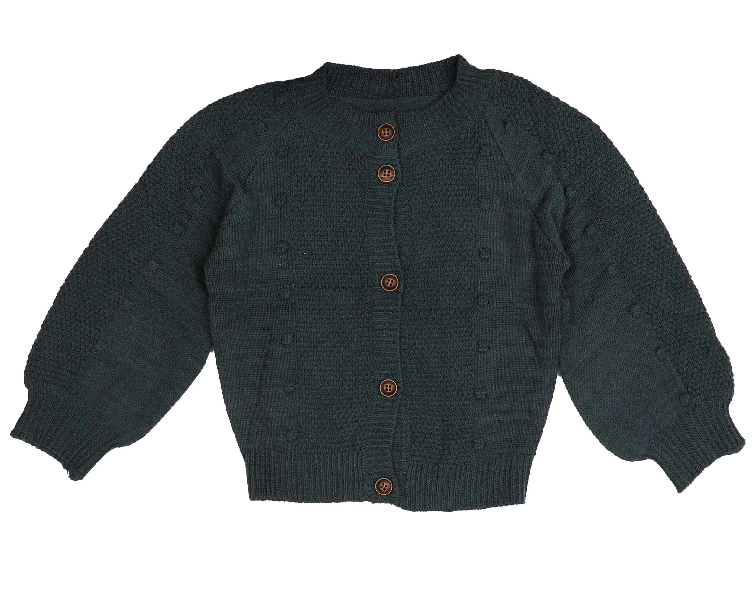 Noma Teal Textured Cardigan