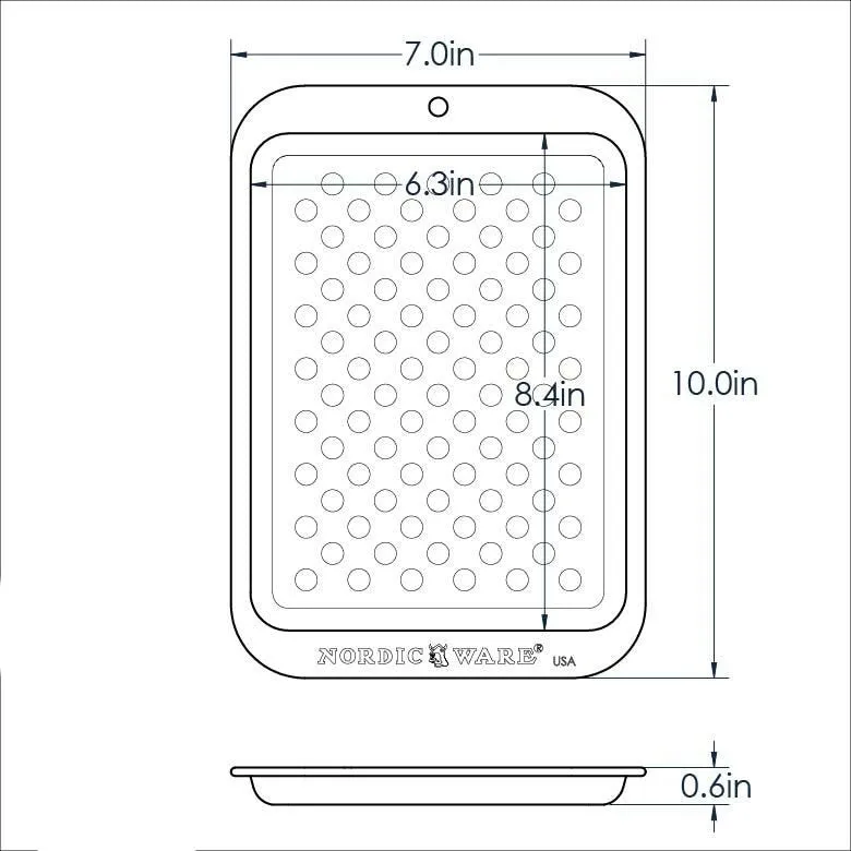 Nordic Ware Compact Ovenware Crisping Sheet