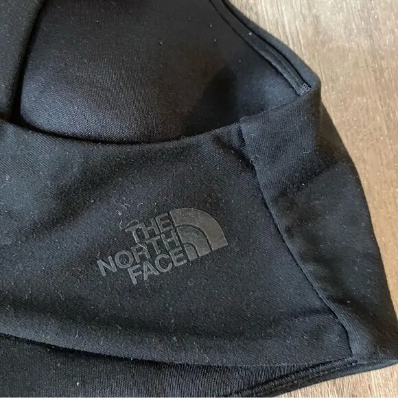 North Face Womens Black Free Motion Sports Bra EUC