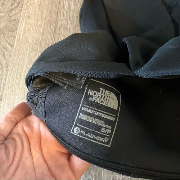 North Face Womens Black Free Motion Sports Bra EUC