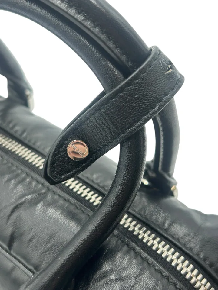 NWT Prada Nappa Antique 2001 Re-edition Bauletto Bag