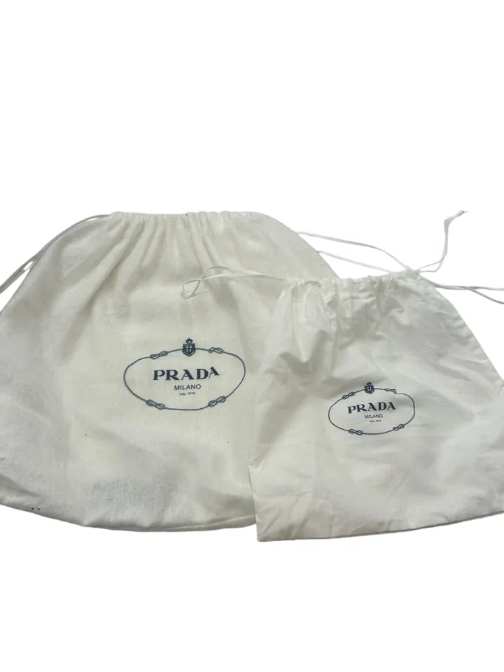 NWT Prada Nappa Antique 2001 Re-edition Bauletto Bag