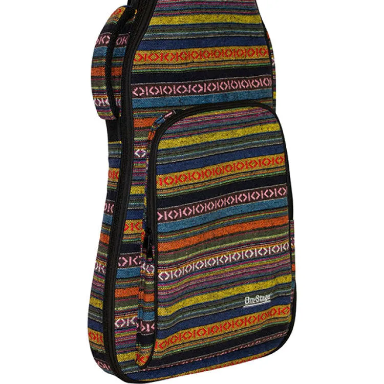 On Stage Striped Electric Bass Guitar Bag