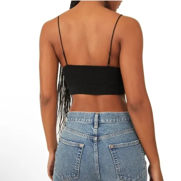 ONE new FREE PEOPLE Cotton/Rayon lacy bra bralette J183/186
