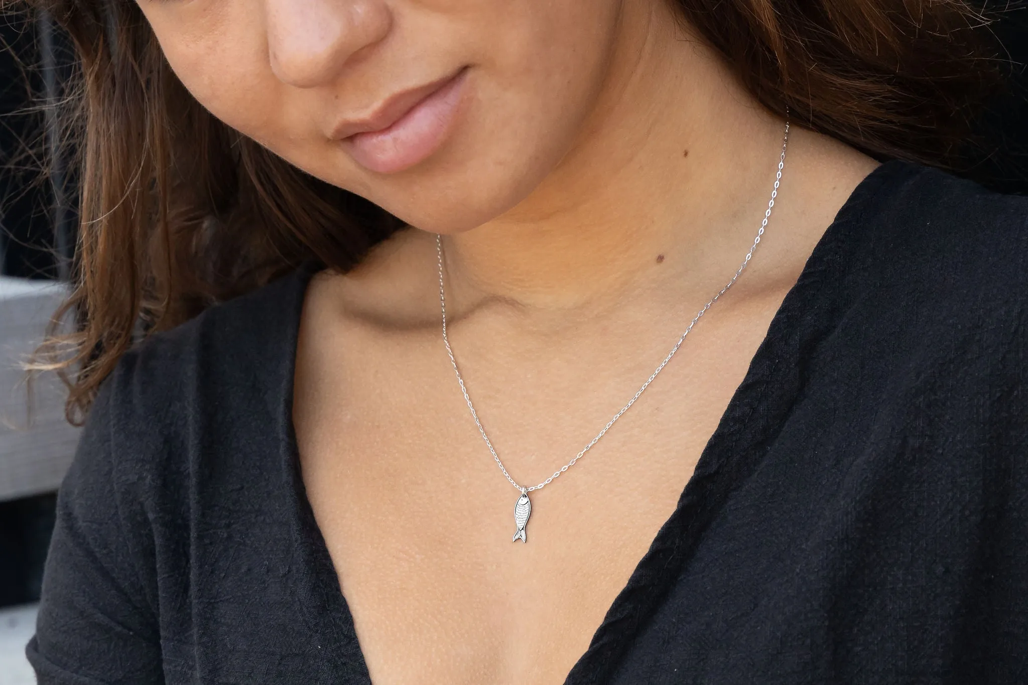 Only Fish for Me Necklace