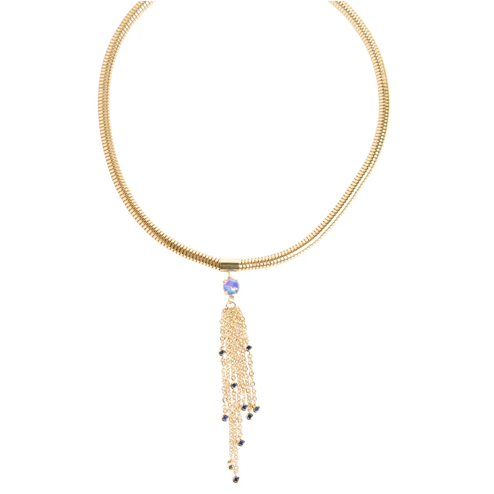 Ophelia Opulent Tassel Choker Necklace