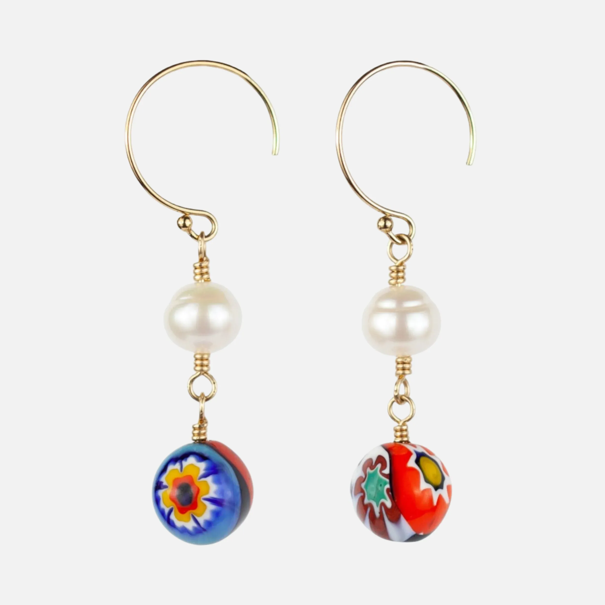Orbit Earrings, Gold