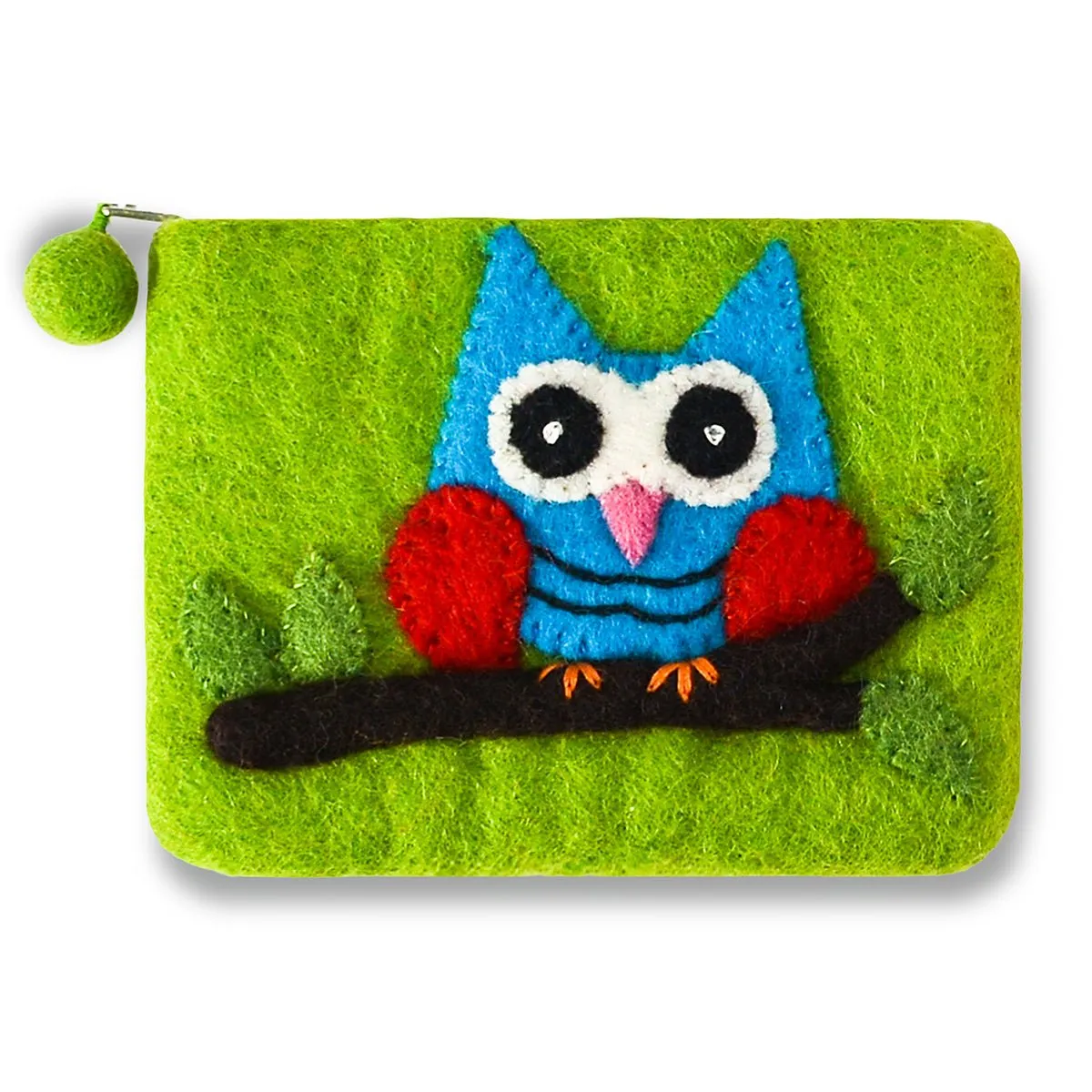Owl on the Branch Theme Coin Purse