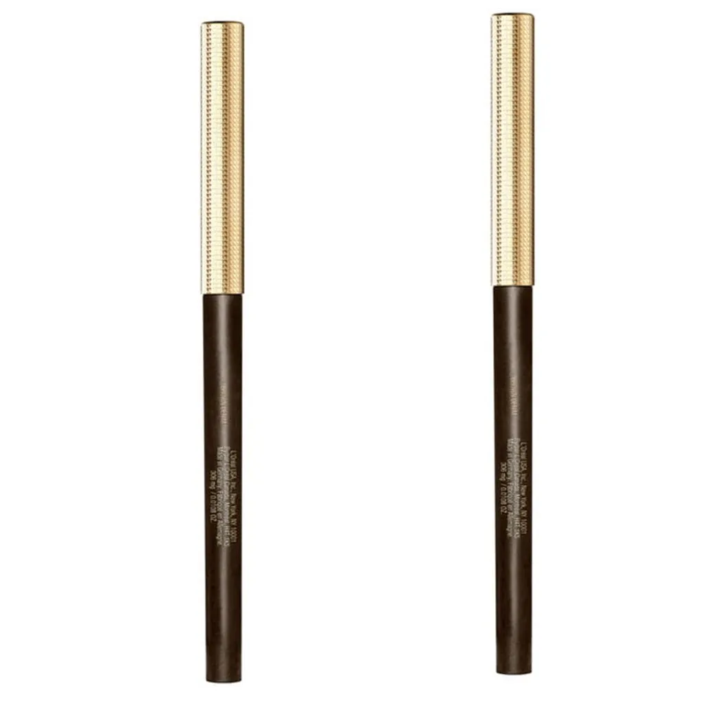 Pack of 2 L'Oreal Le Liner Signature Smooth Glide Mechanical Eyeliner, Brown Denim 740