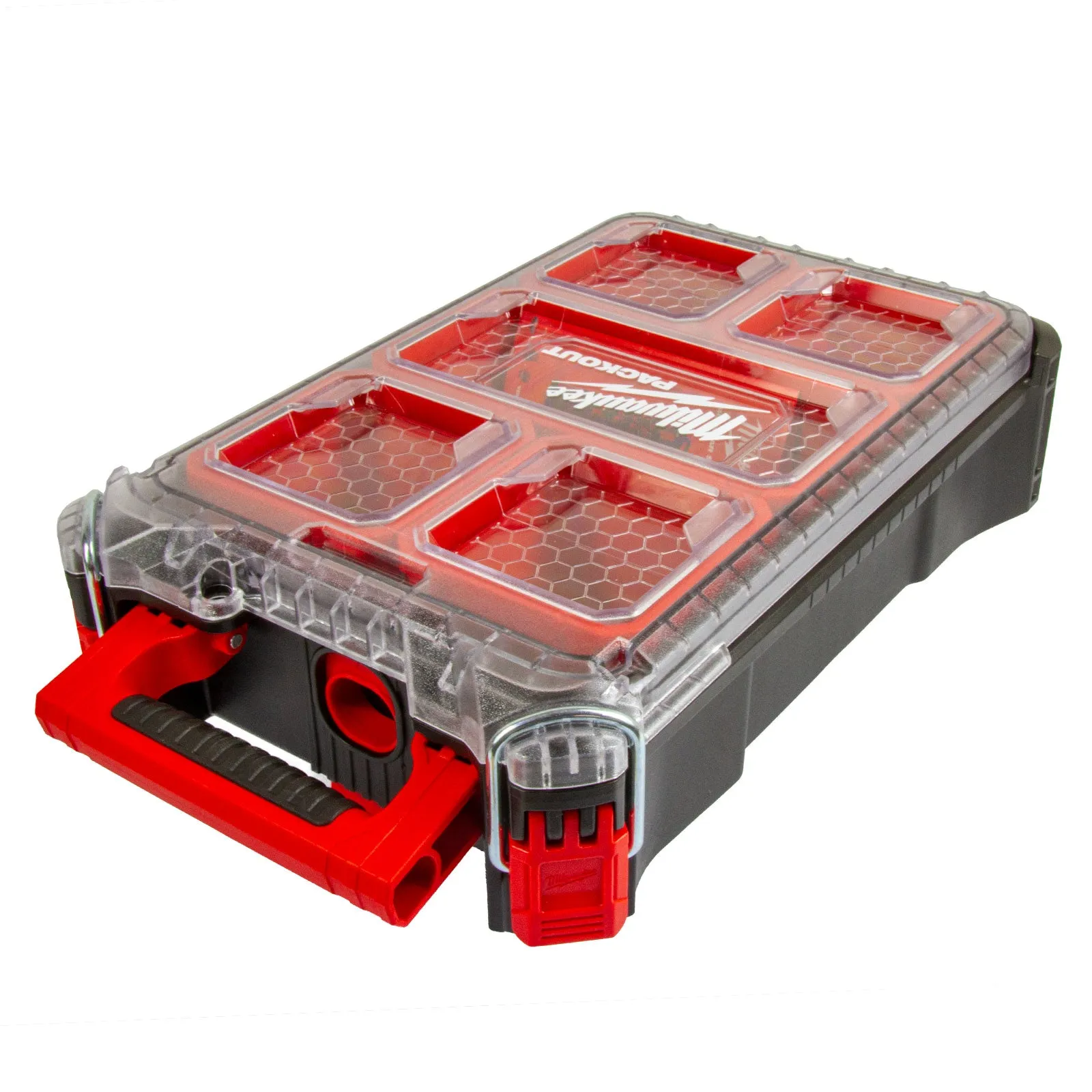 Packout Compact-Organiser inkl. 5 Sortierboxen (IP65 Schutzklasse, Transparenter Deckel, aus stoßfesten Polymeren)