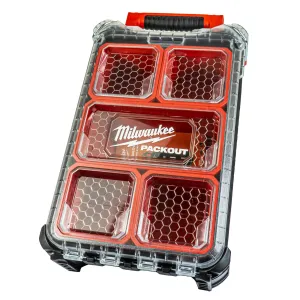 Packout Compact-Organiser inkl. 5 Sortierboxen (IP65 Schutzklasse, Transparenter Deckel, aus stoßfesten Polymeren)