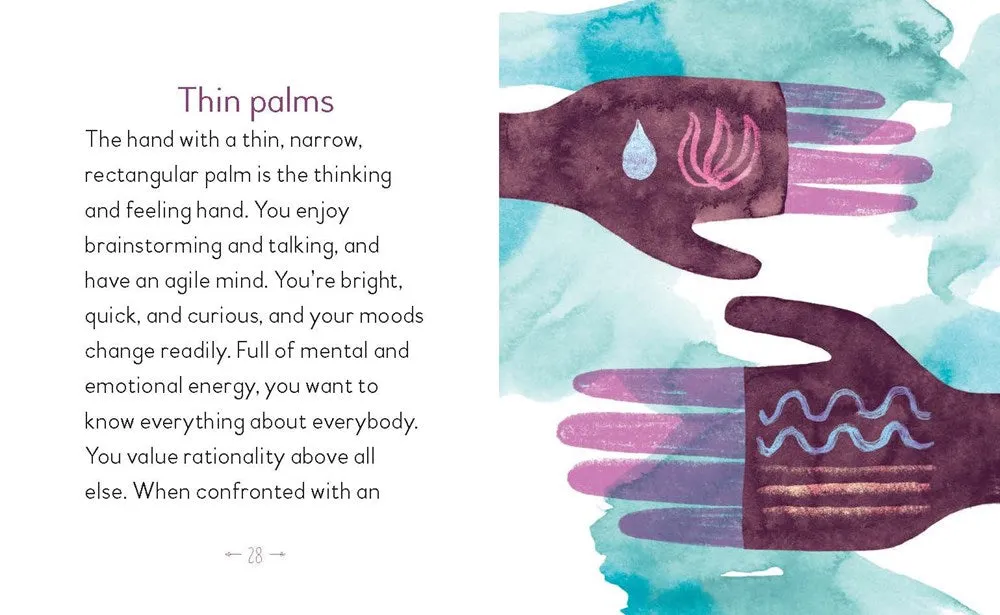 Palm Reading Mini Book