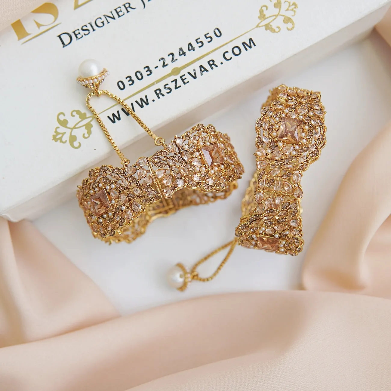Partywear Zircones Kangan
