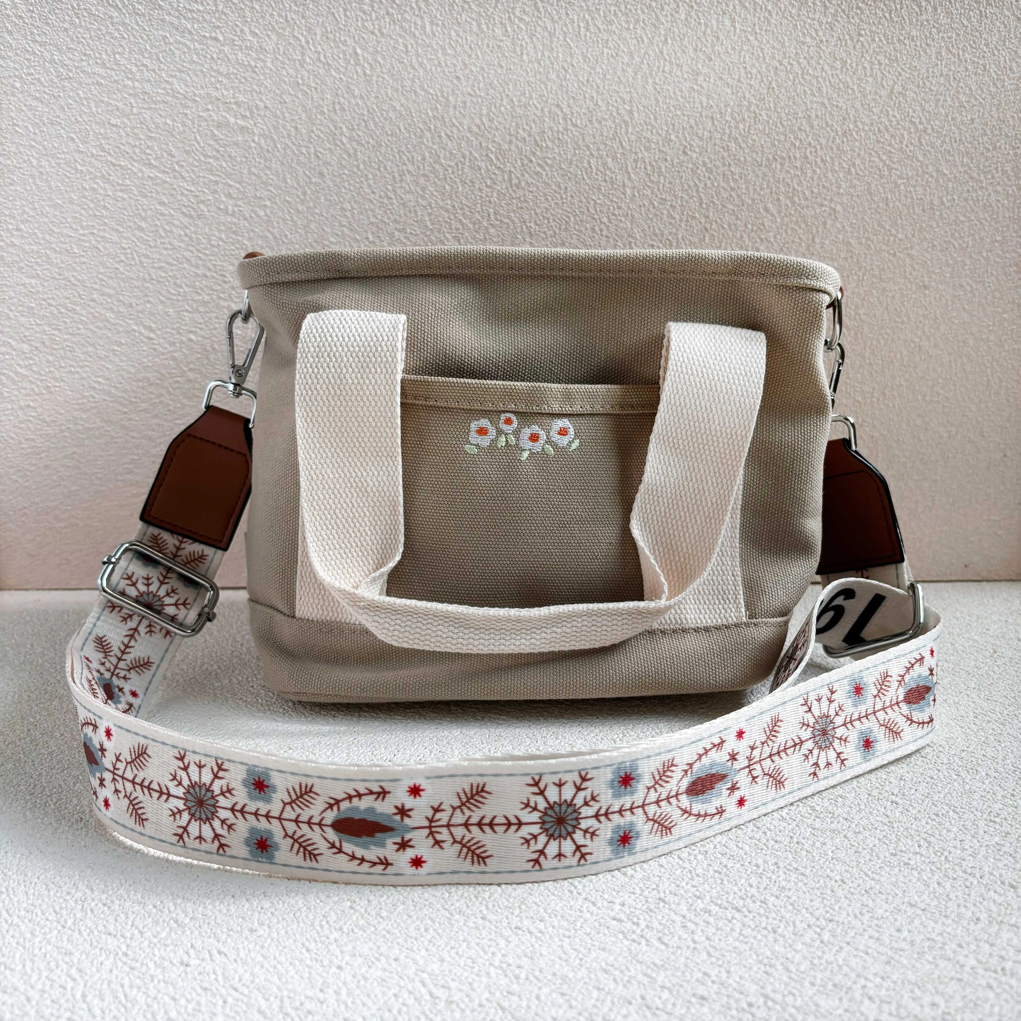 Patterned Bag Straps