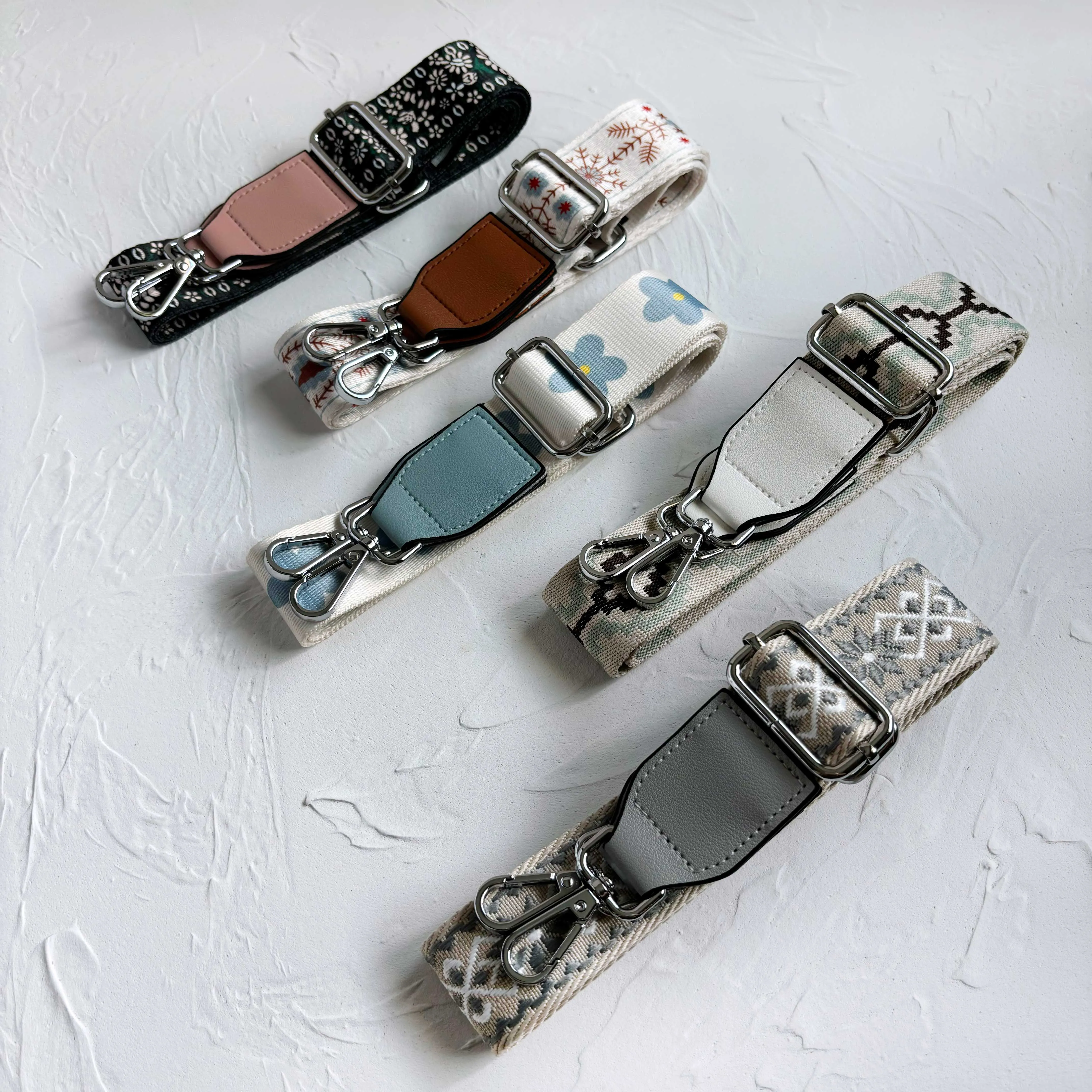 Patterned Bag Straps