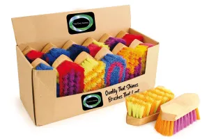 Patterned Pocket-Size Brush Variety Shelf Display: Crimped Poly, Colors & Patterns #EA4489
