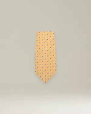 PATTERNED SILK TIE