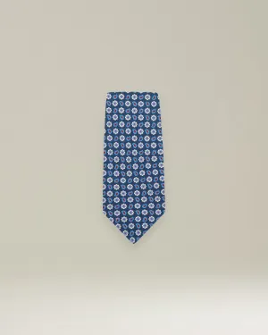 PATTERNED SILK TIE