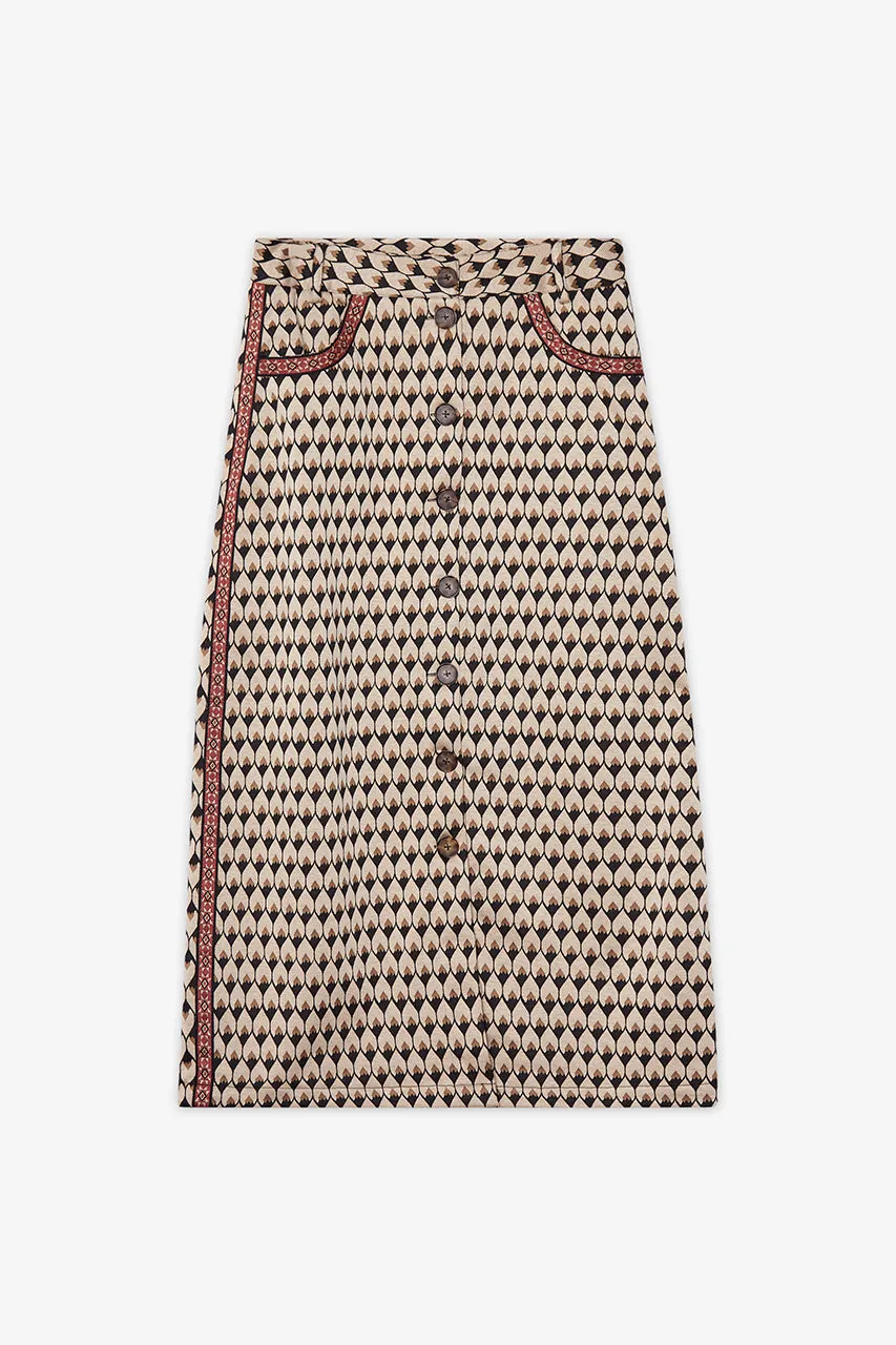 Patterned Skirt