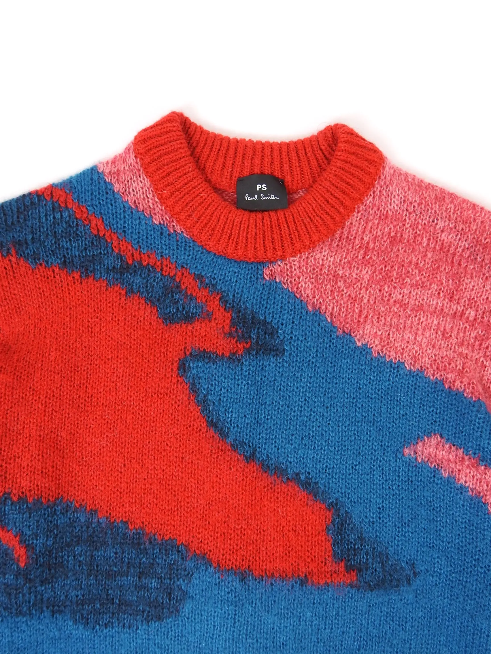 Paul Smith Patterned Mohair Sweater Size Large