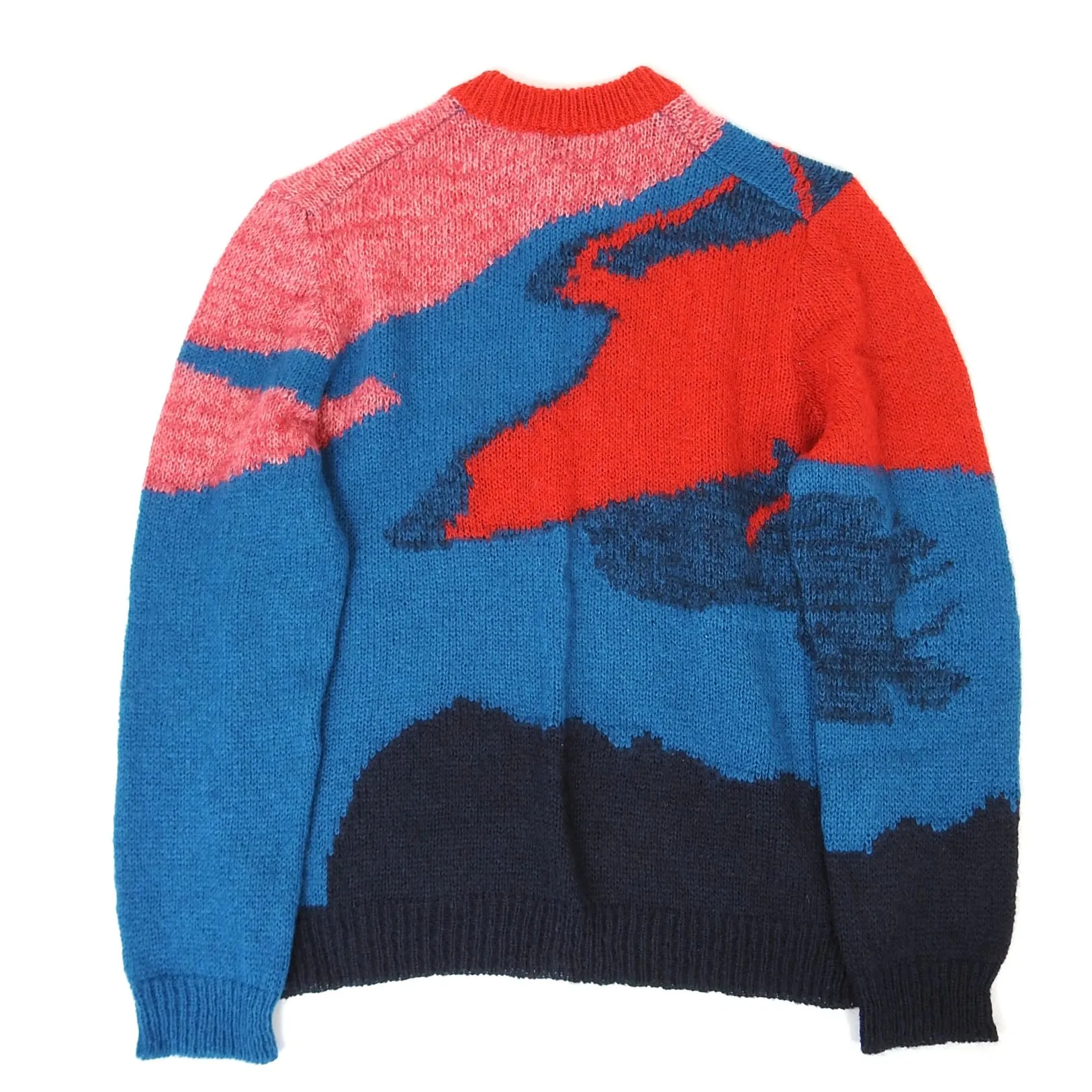 Paul Smith Patterned Mohair Sweater Size Large