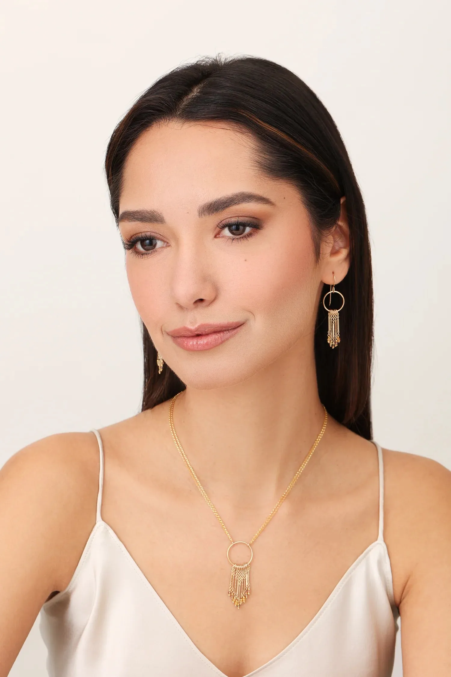 Pauline Fringe Earrings