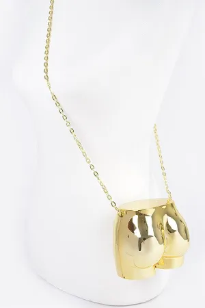 PEACHES BAG Gold Female Figure Bag