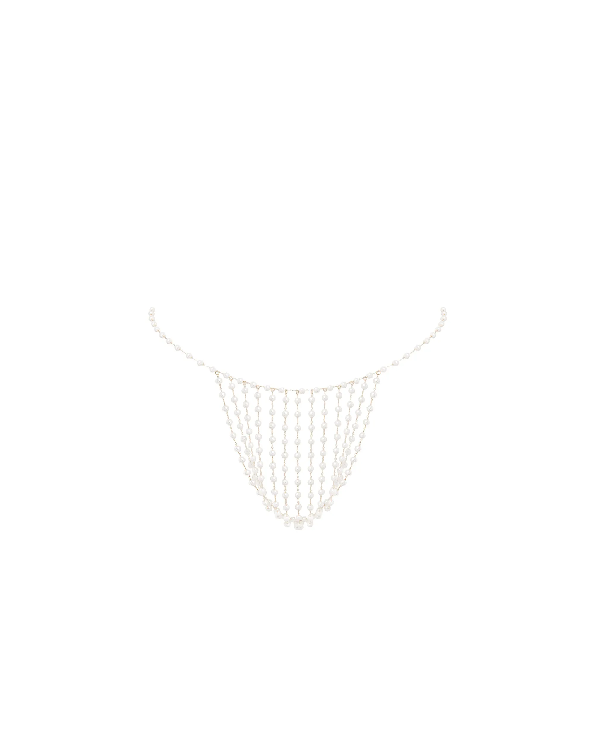 Pearl Thong Pearl/Gold