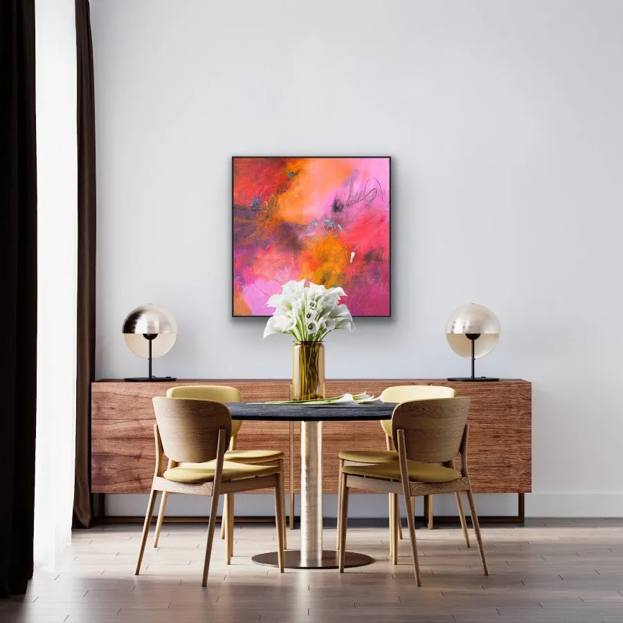 Penchant for Pink 36x36