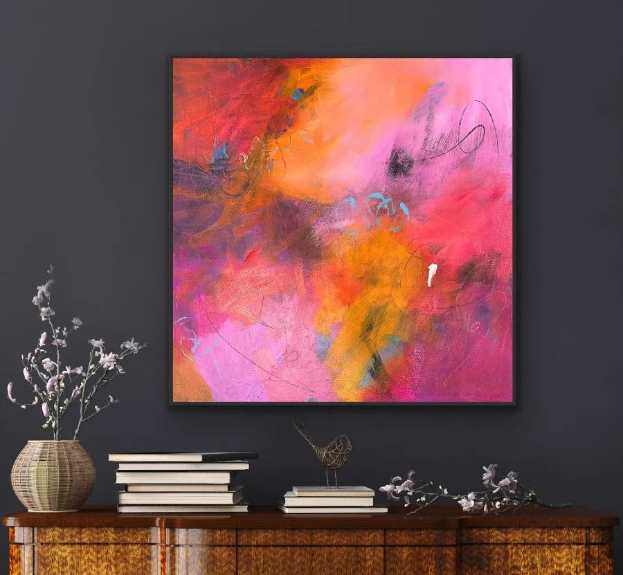 Penchant for Pink 36x36