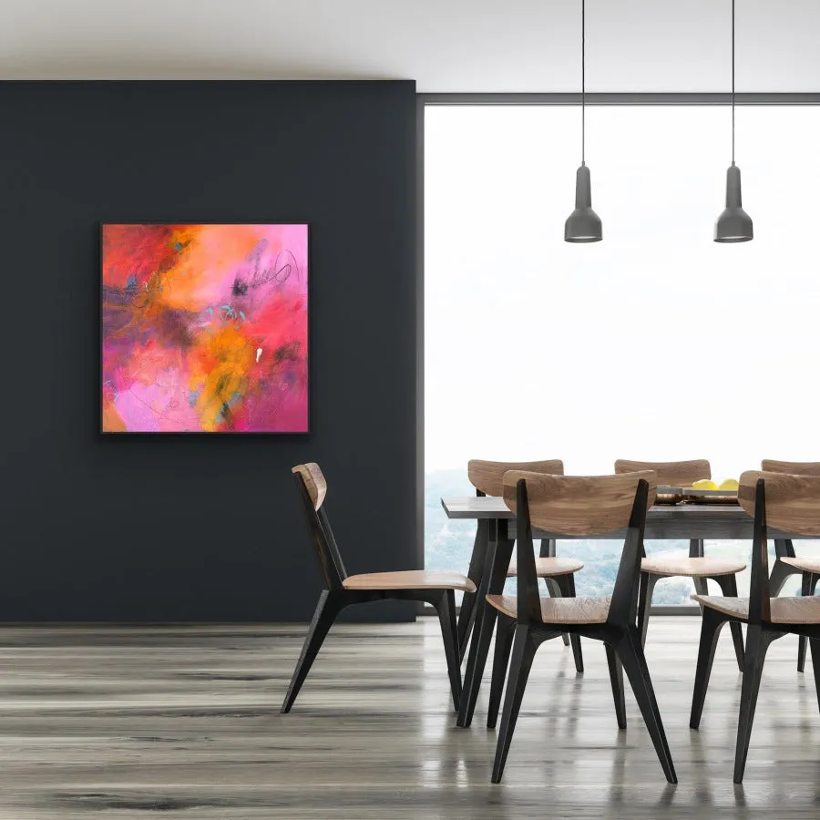 Penchant for Pink 36x36