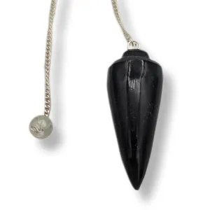 Pendulum Black Obsidian Smooth