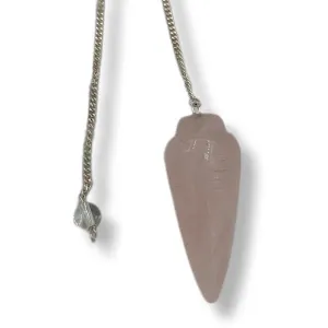 Pendulum Rose Quartz Smooth