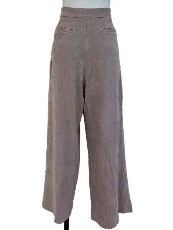 Periwinkle Textured Pants
