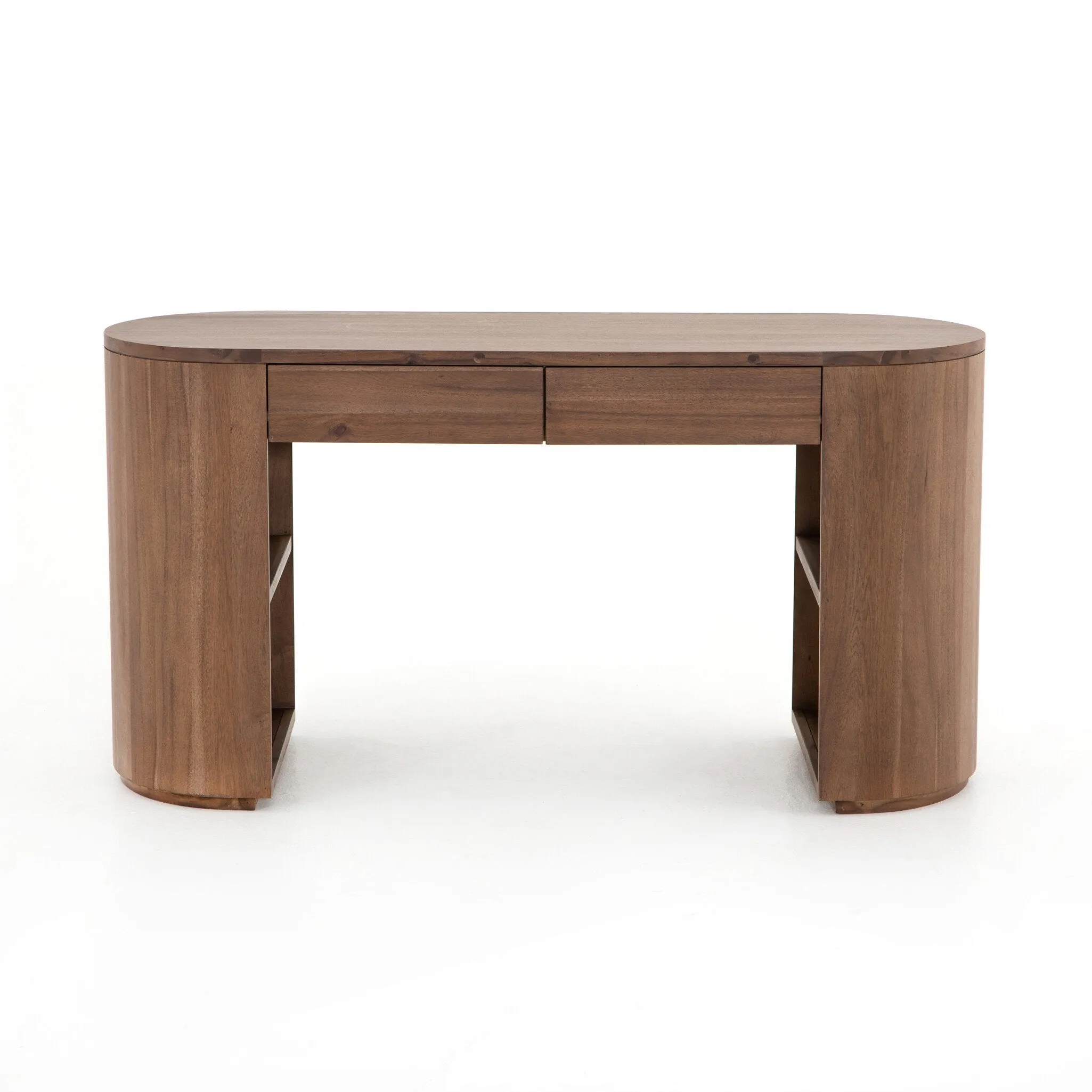 Pilar Desk - Caramel Brown Veneer