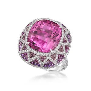 Pink Tourmaline Ring