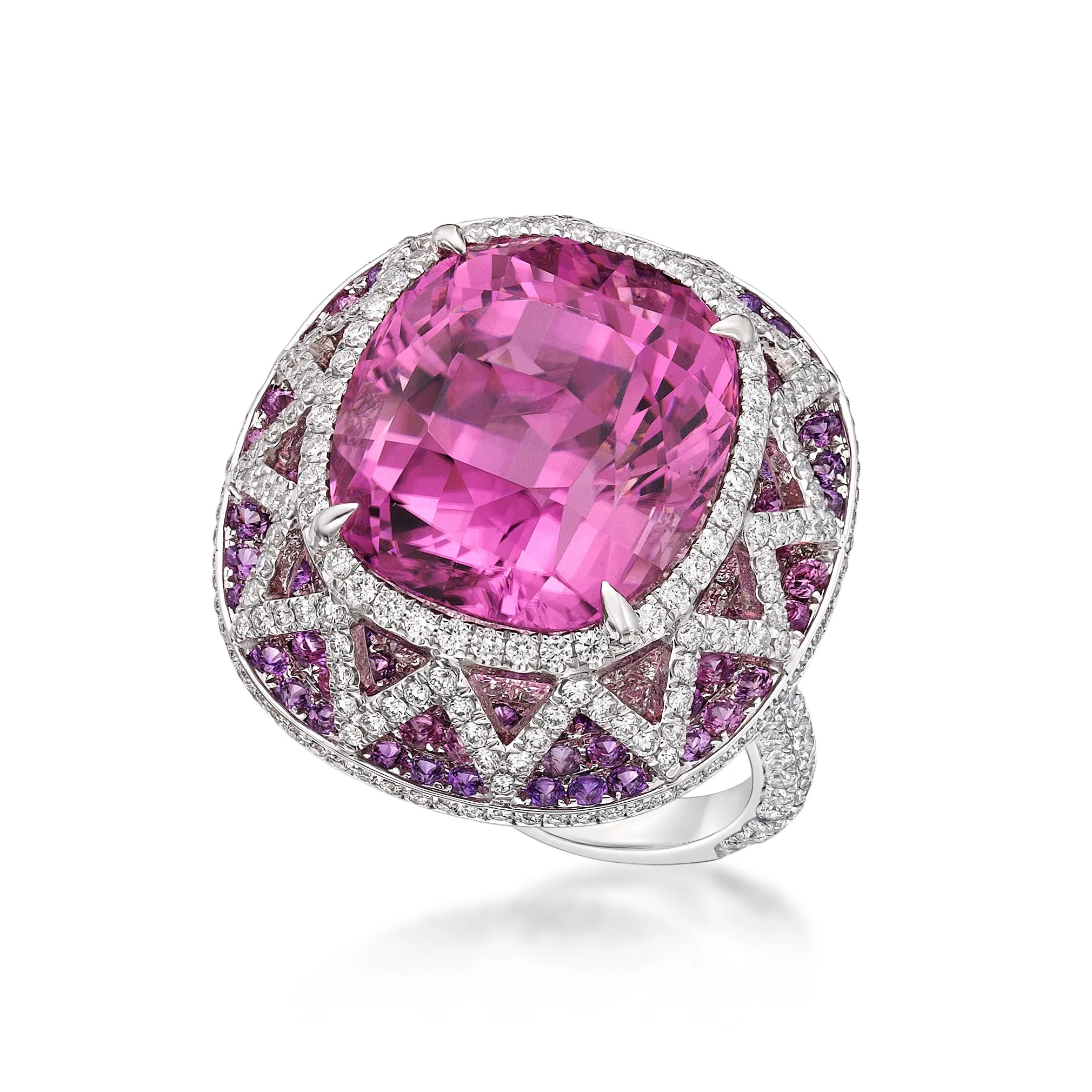 Pink Tourmaline Ring