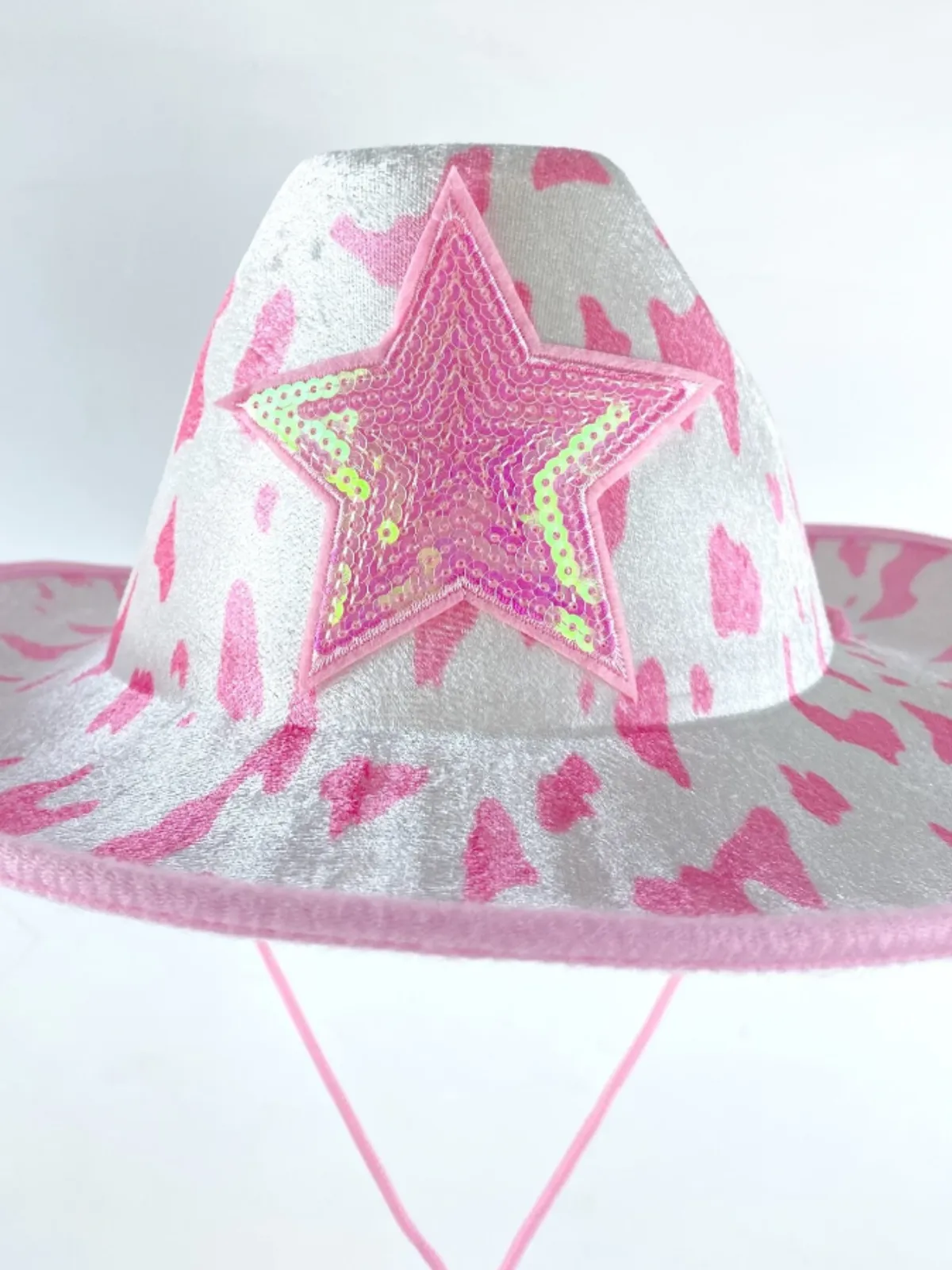 Pink Yee-Haw Magic Cowgirl Hat Set