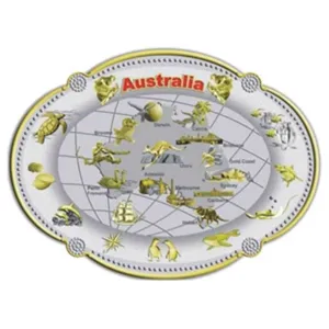 Plate Metal Large Map Design