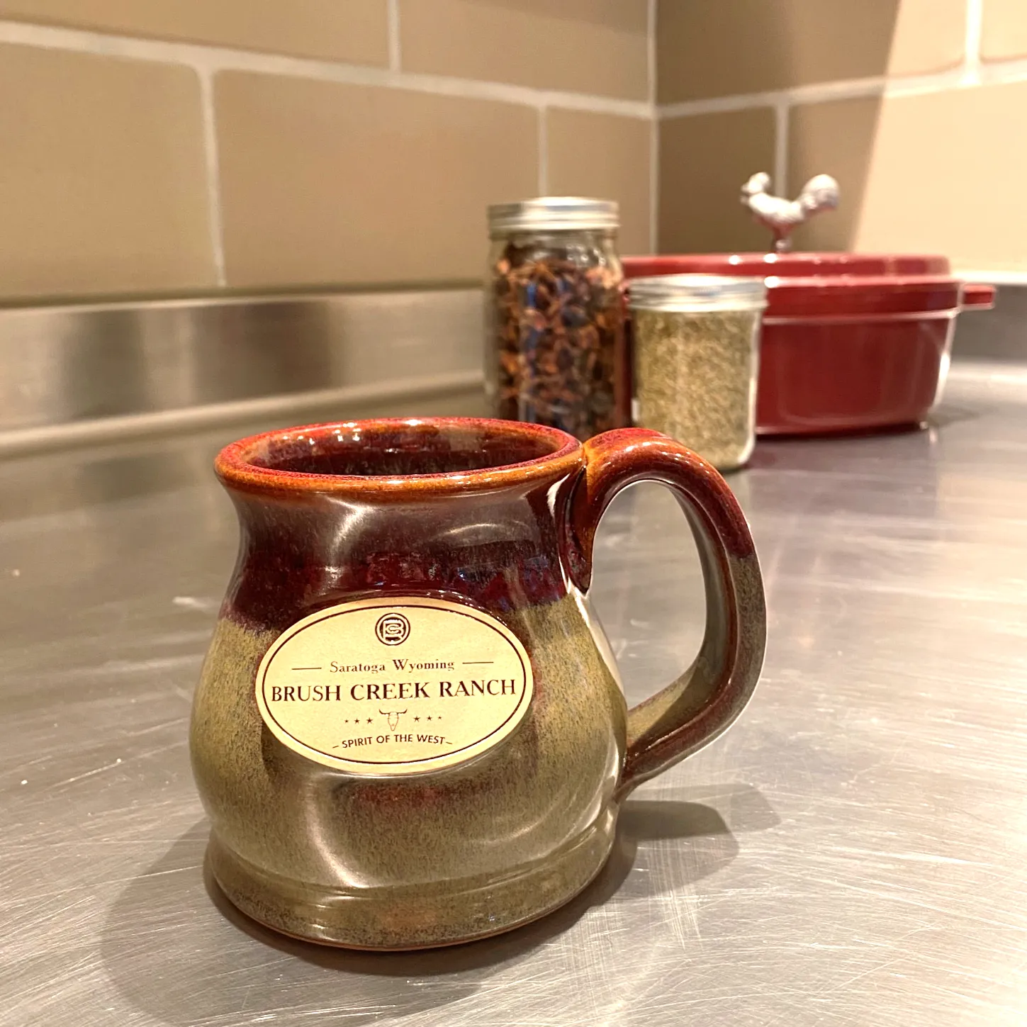 Potbelly Mug - Cranberry Bog