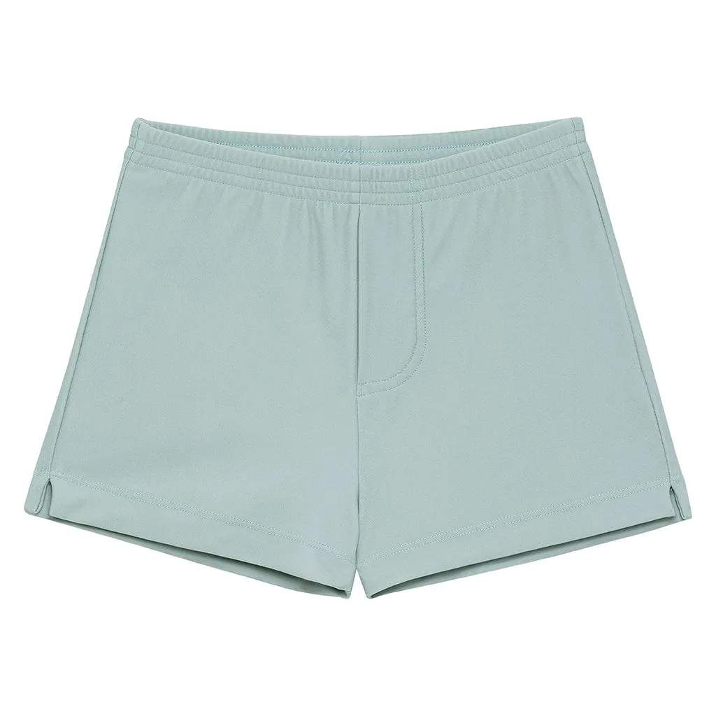 Powder Blue Mini Swim Trunk