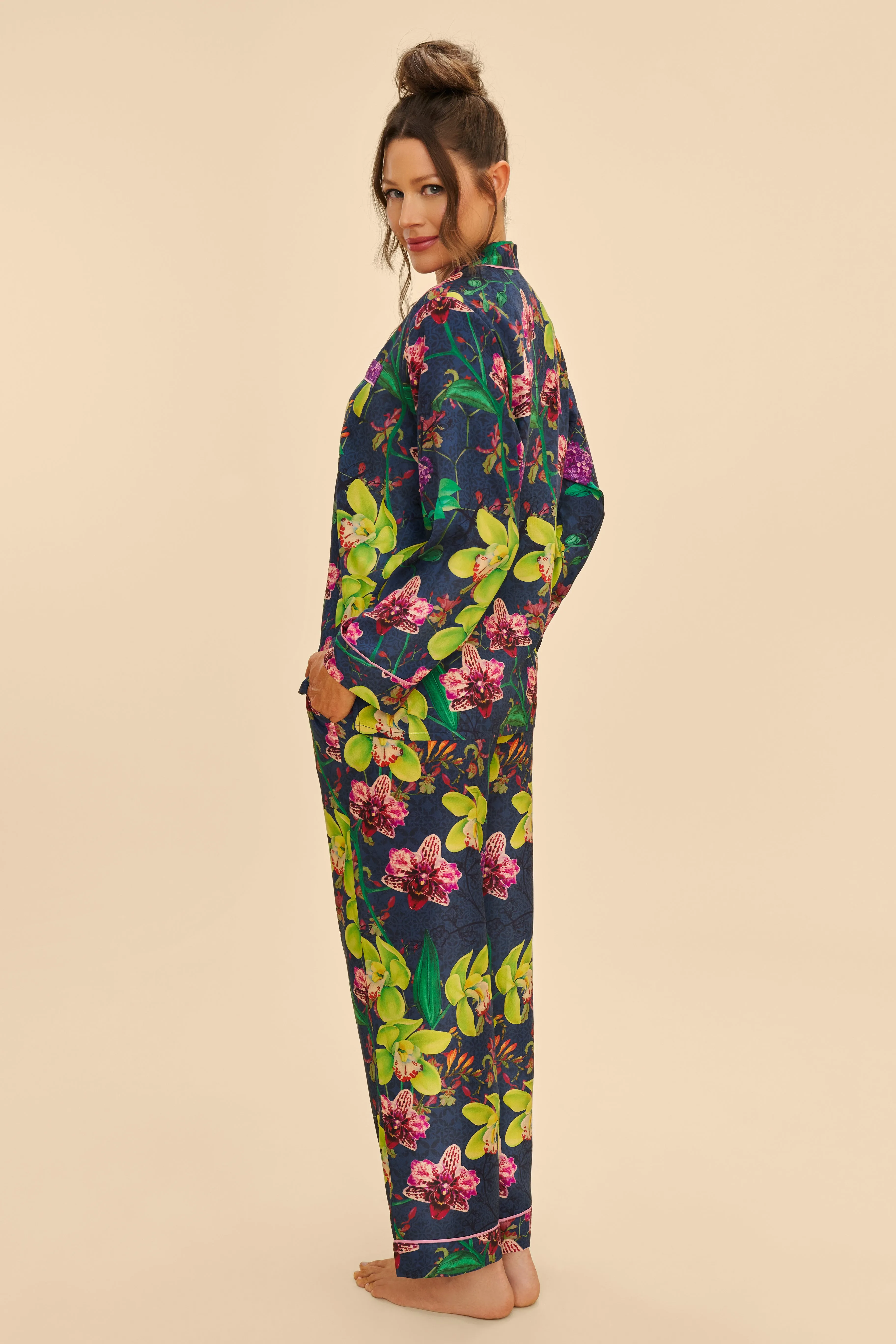 Powder UK Lilac Exotic Evening Pyjamas
