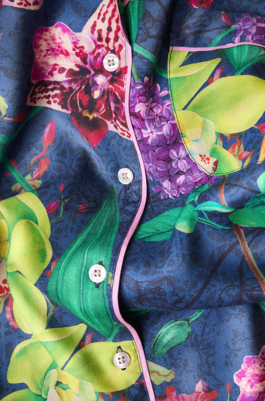Powder UK Lilac Exotic Evening Pyjamas