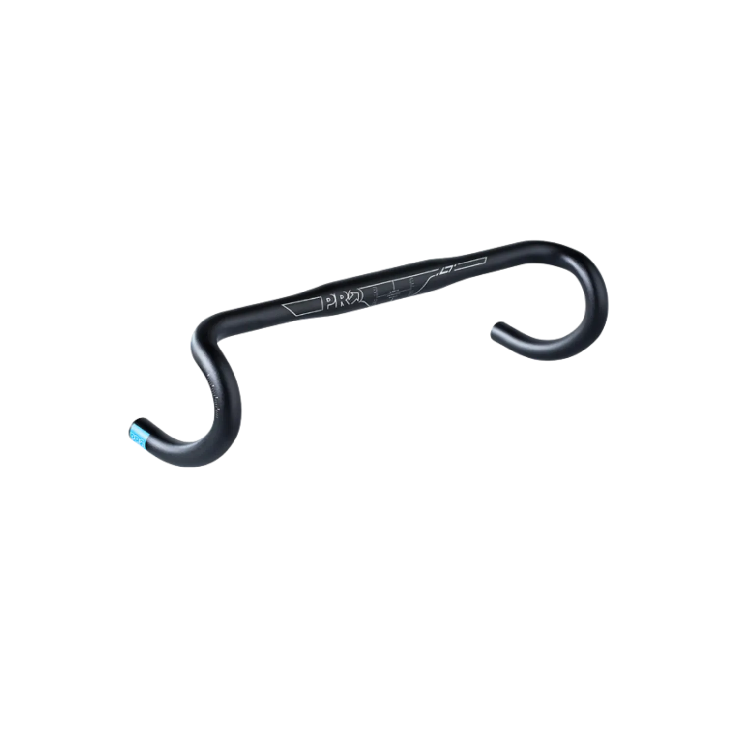 Pro Road Bar - LT Compact - Black - 44cm 31.8mm Drop:125 Reach:70