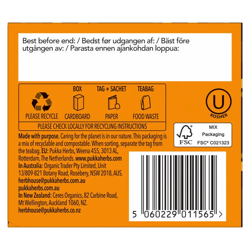 Pukka Herbs English Breakfast Organic Black Tea