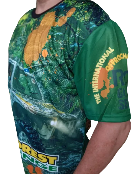 RainForest Challenge - RFC - 3XL FULL SUBLIMATION ROUND NECK T-SHIRT 2018