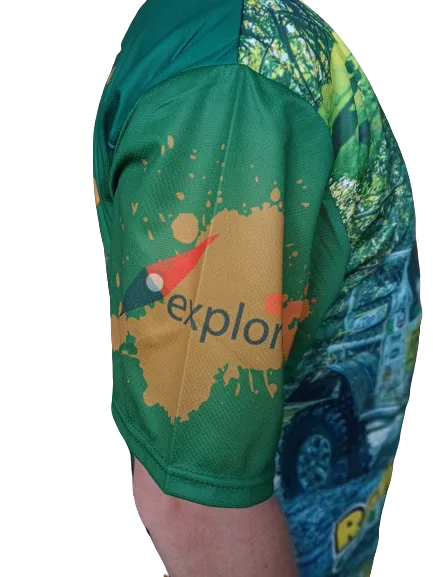 RainForest Challenge - RFC - 3XL FULL SUBLIMATION ROUND NECK T-SHIRT 2018