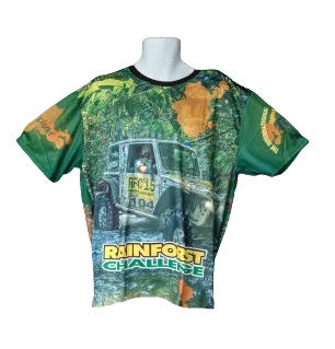 RainForest Challenge - RFC - 3XL FULL SUBLIMATION ROUND NECK T-SHIRT 2018