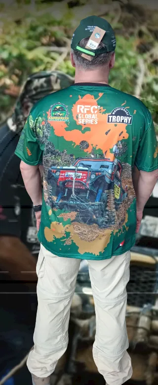 RainForest Challenge - RFC - 3XL FULL SUBLIMATION ROUND NECK T-SHIRT 2018
